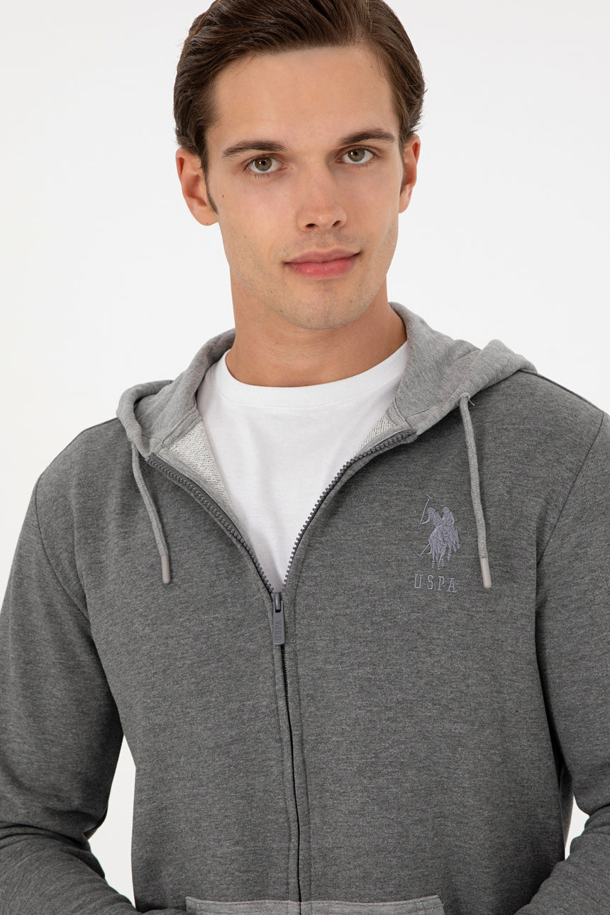 US POLO ASSN ERKEK SWEATSHİRT 1943660 - Antrasit
