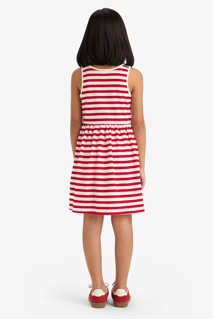 Defacto Çocuk Knitted Dress B4340A8 - Kırmızı