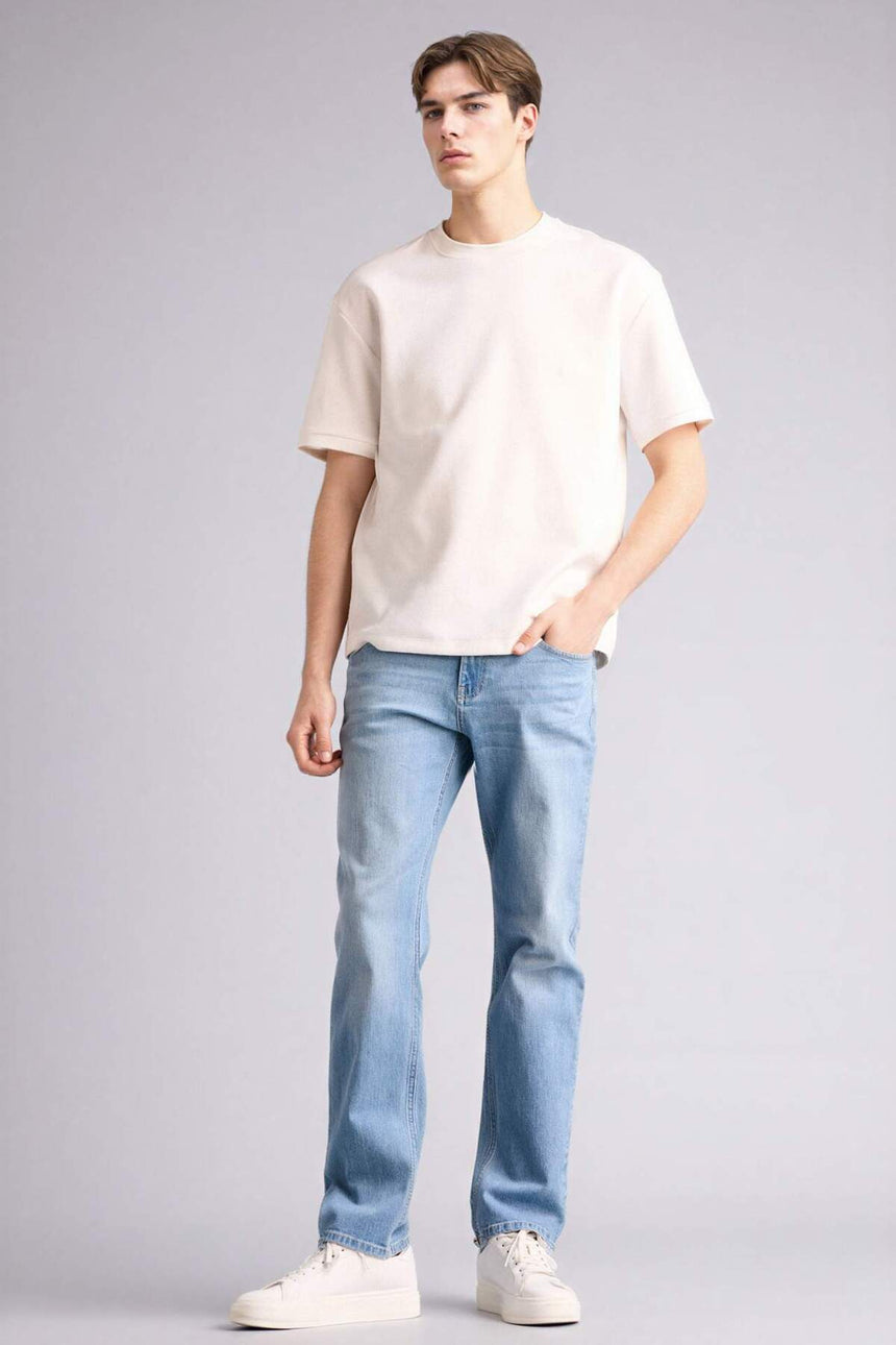 Defacto Erkek Denim E2734AX - Açık Mavi