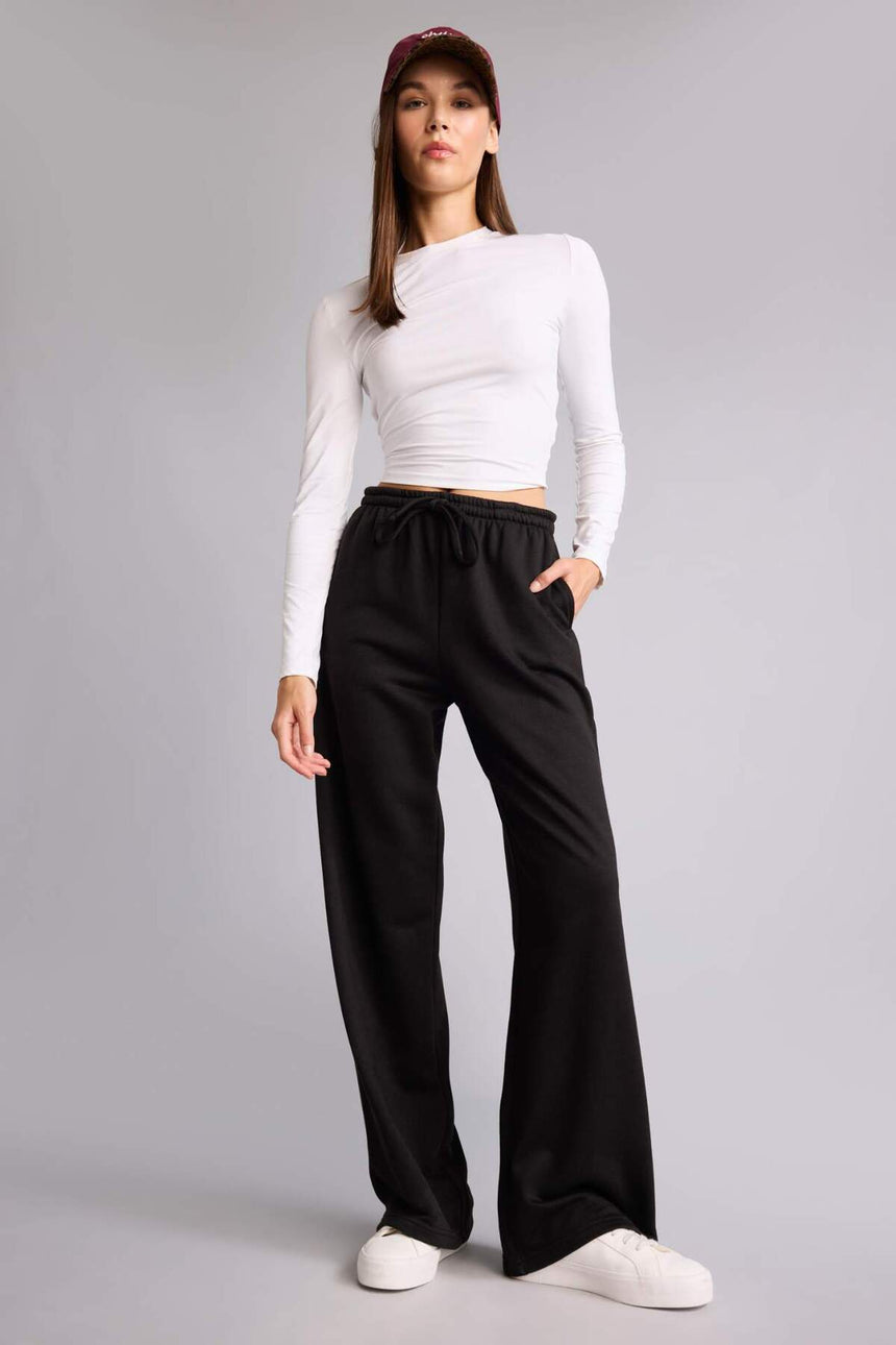 Defacto Kadın Knitted Bottom D6667AX - Siyah
