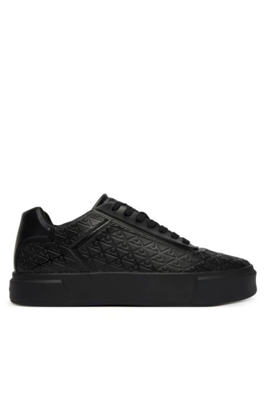 Calvin Klein Kadın BASKET CUPS LACE UP AOP LTH HW0HW02982 - Siyah