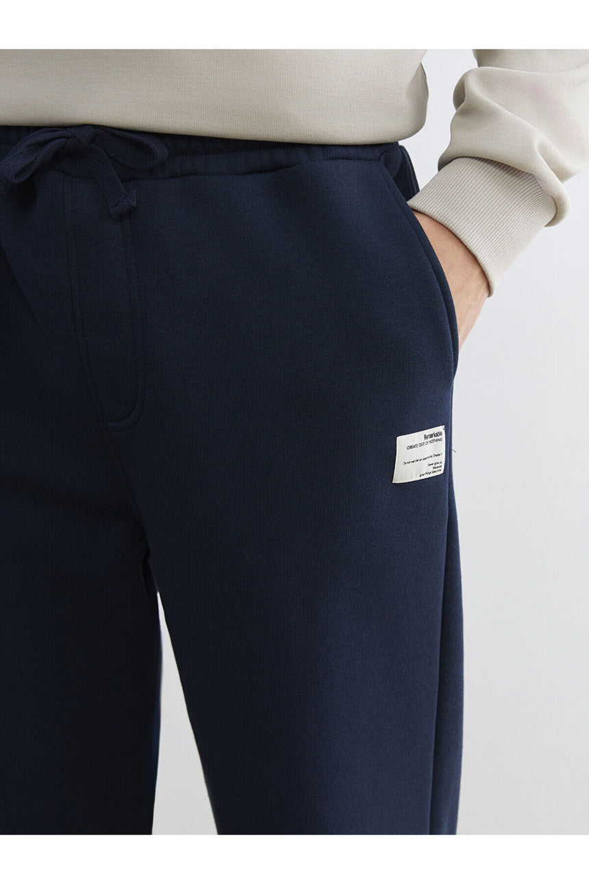 LCW ERKEK W5NN43F8 PNT,XM-COMFYJOG-LABELS - Koyu Lacivert