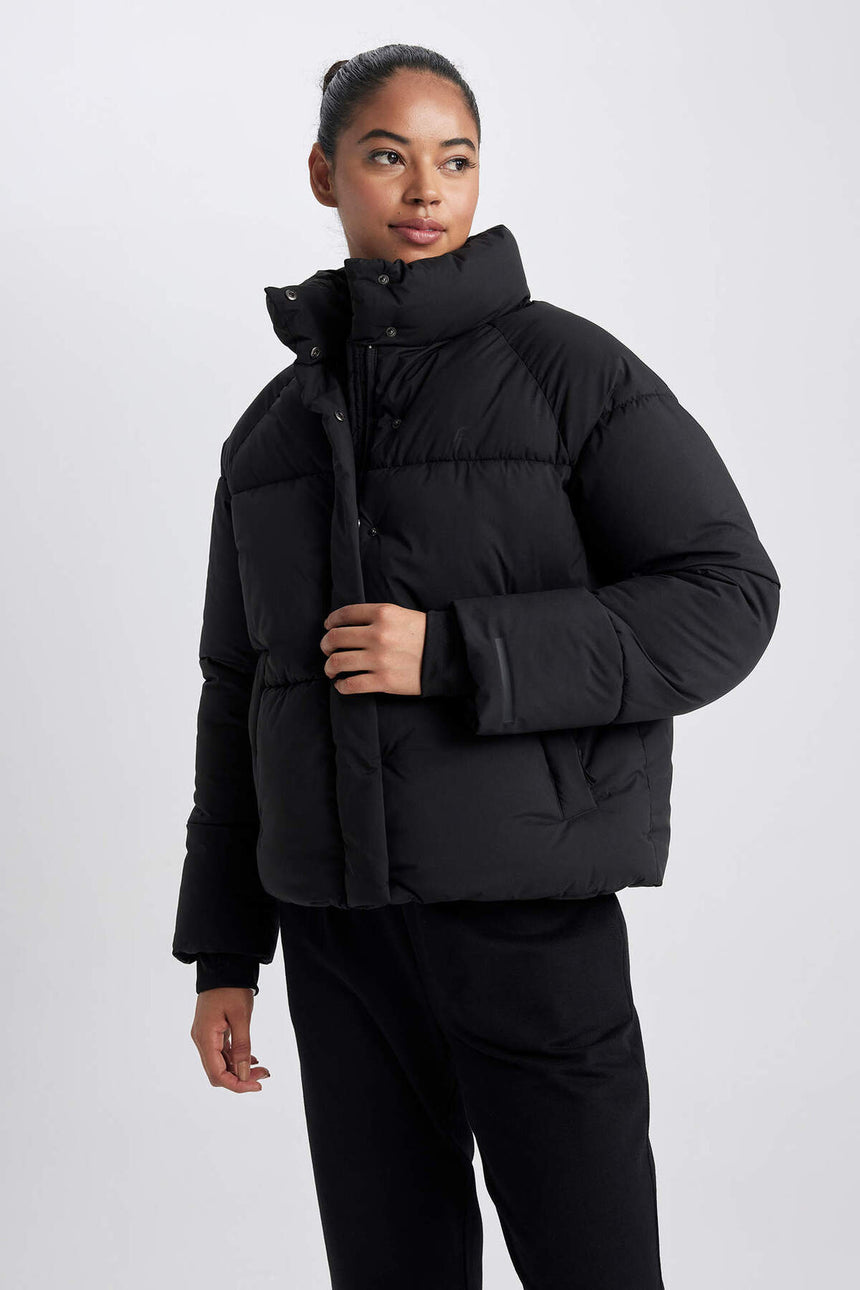 Defacto Kadın Mont A1550Ax - Siyah