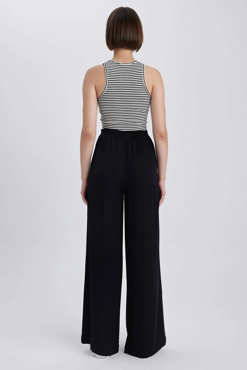 Defacto Kadın Trousers Z5705Az - Siyah