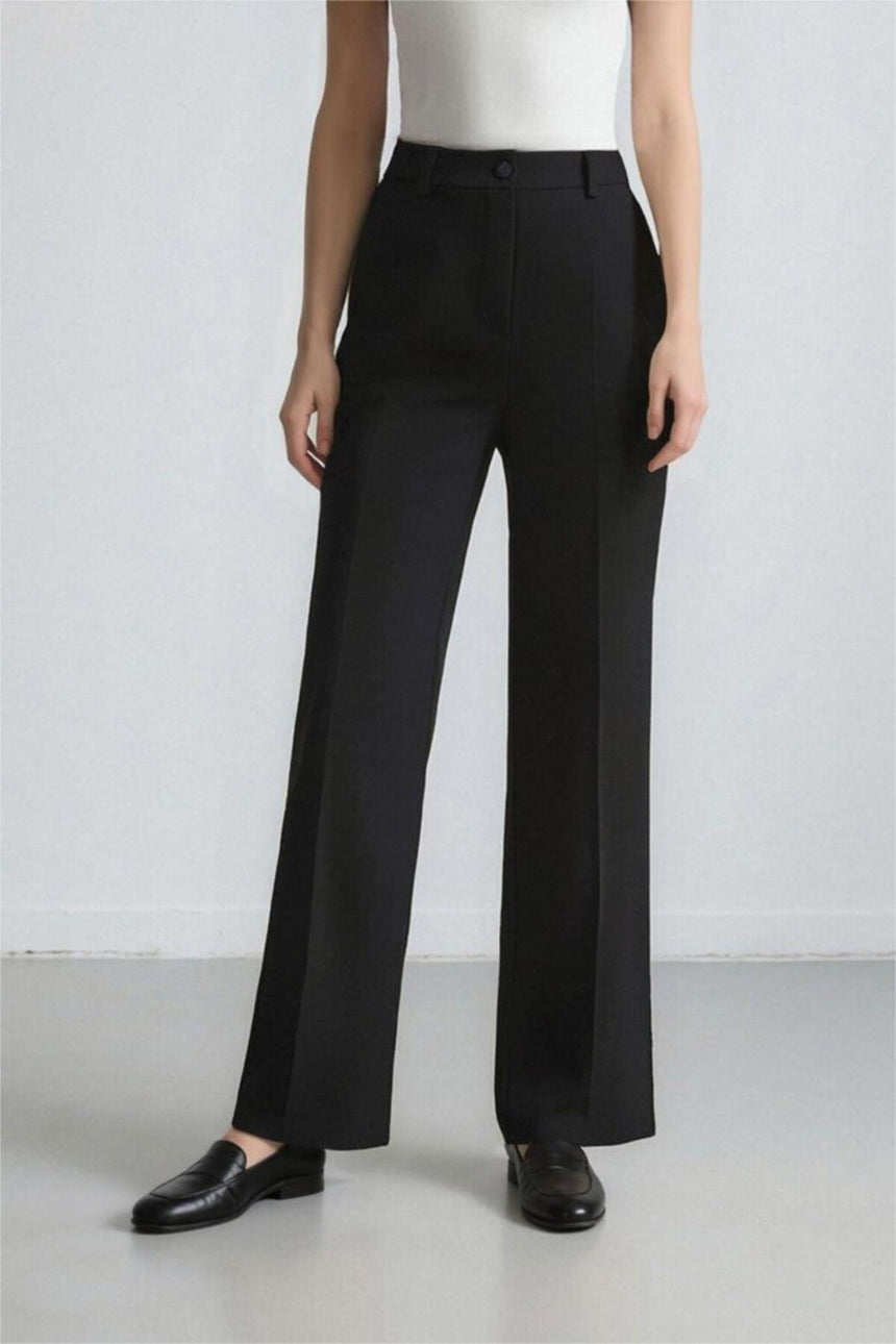 Defacto Kadın Trousers C2020Ax - Siyah