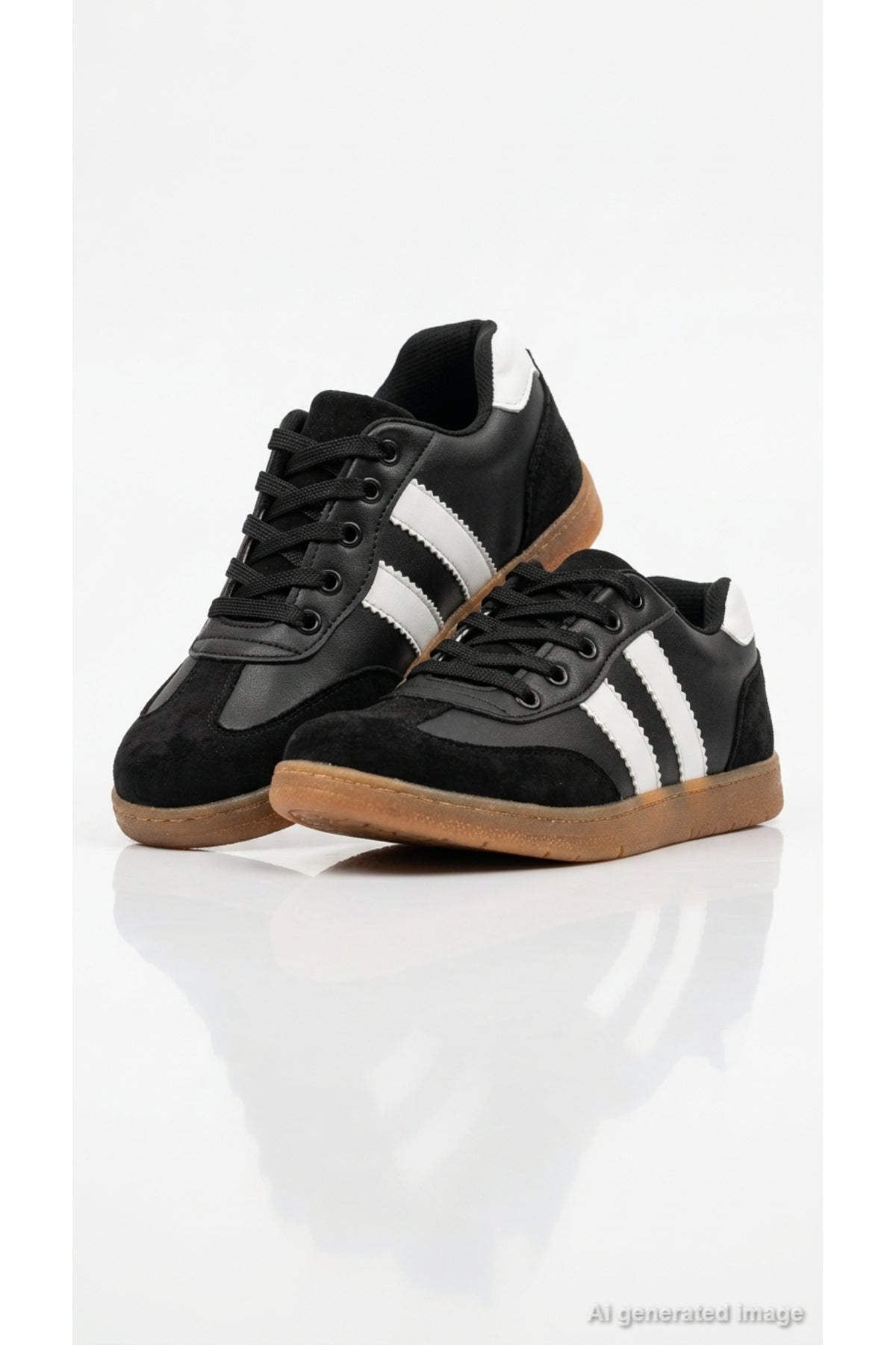 Eysha Sylqra Siyah Süet Kadın Sneaker