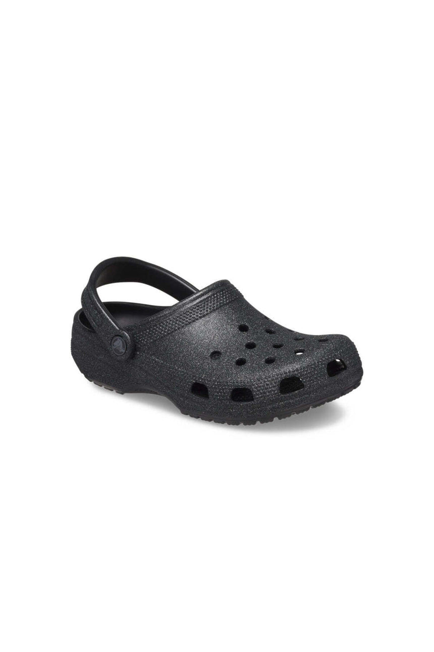 CROCS UNISEX Classic Glitter Clog 205942 - Siyah