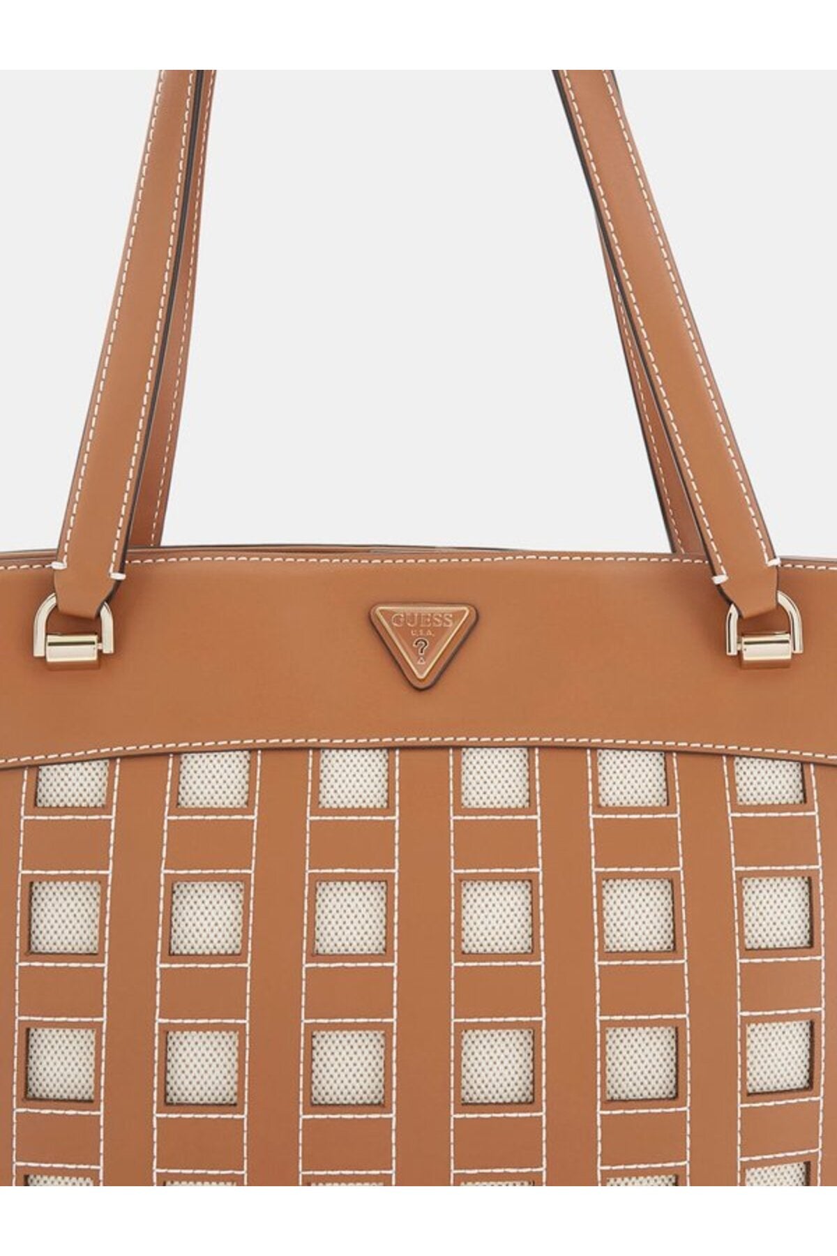 Guess Frankie Girlfriend Kadın Tote El Çantası HWWG9736220 - Kahverengi