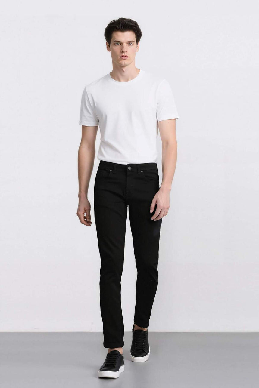 Defacto Erkek Denim Trousers R8763Az - Siyah