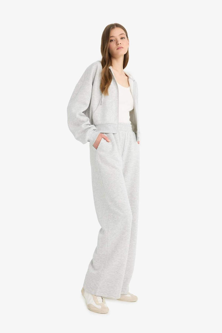 Defacto Kadın Trousers B3345Ax - Gri