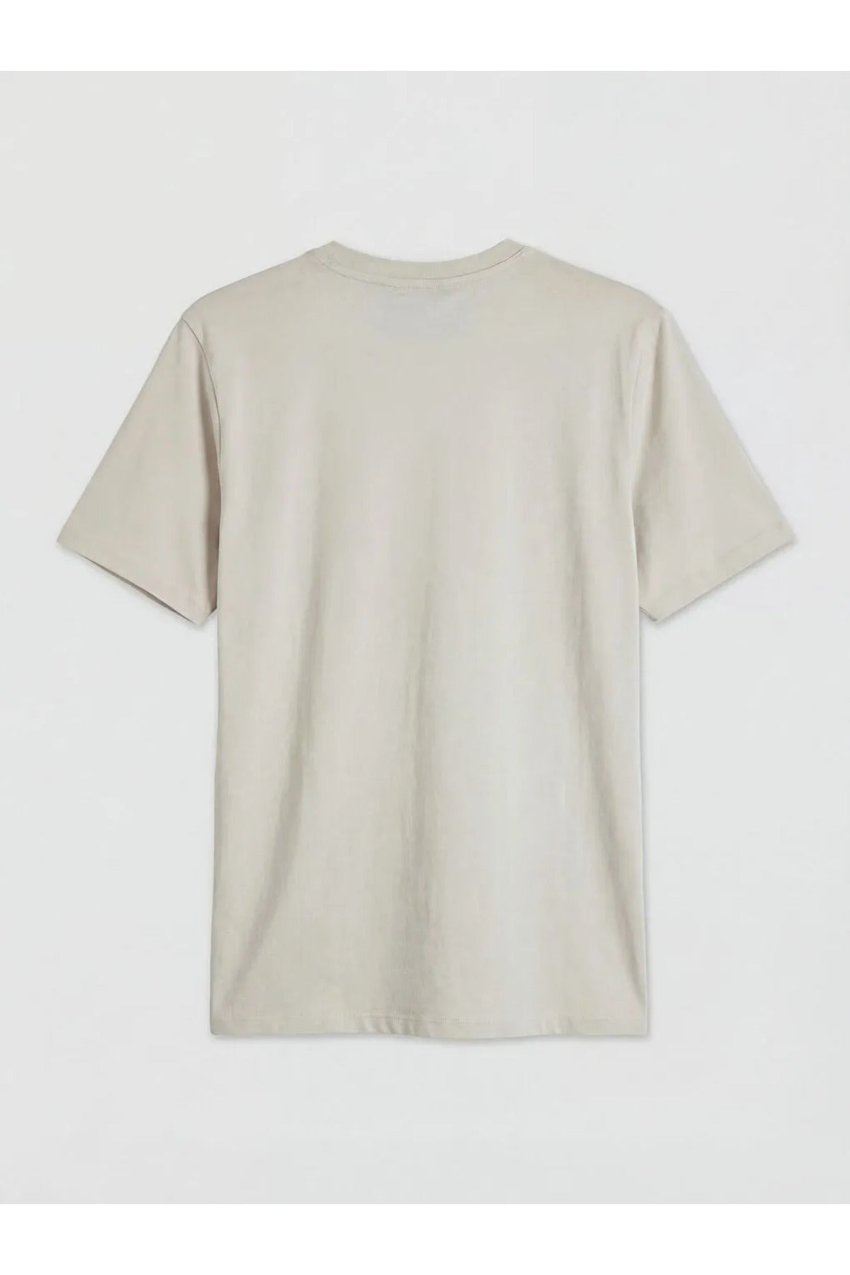 LC Waikiki Erkek Kısa Kollu T-Shirt S6B285H8 - Kahverengi Kum Beji
