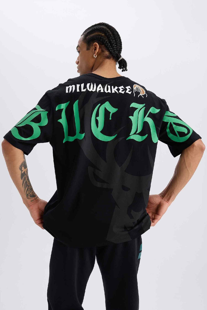 Defacto Erkek T-Shirt B3910Ax - Siyah