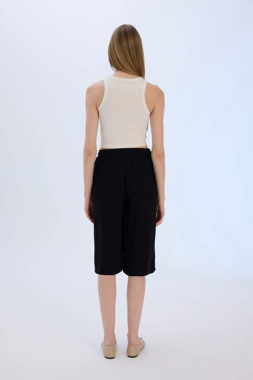 Defacto Kadın Woven Bottom İ6798Az - Siyah
