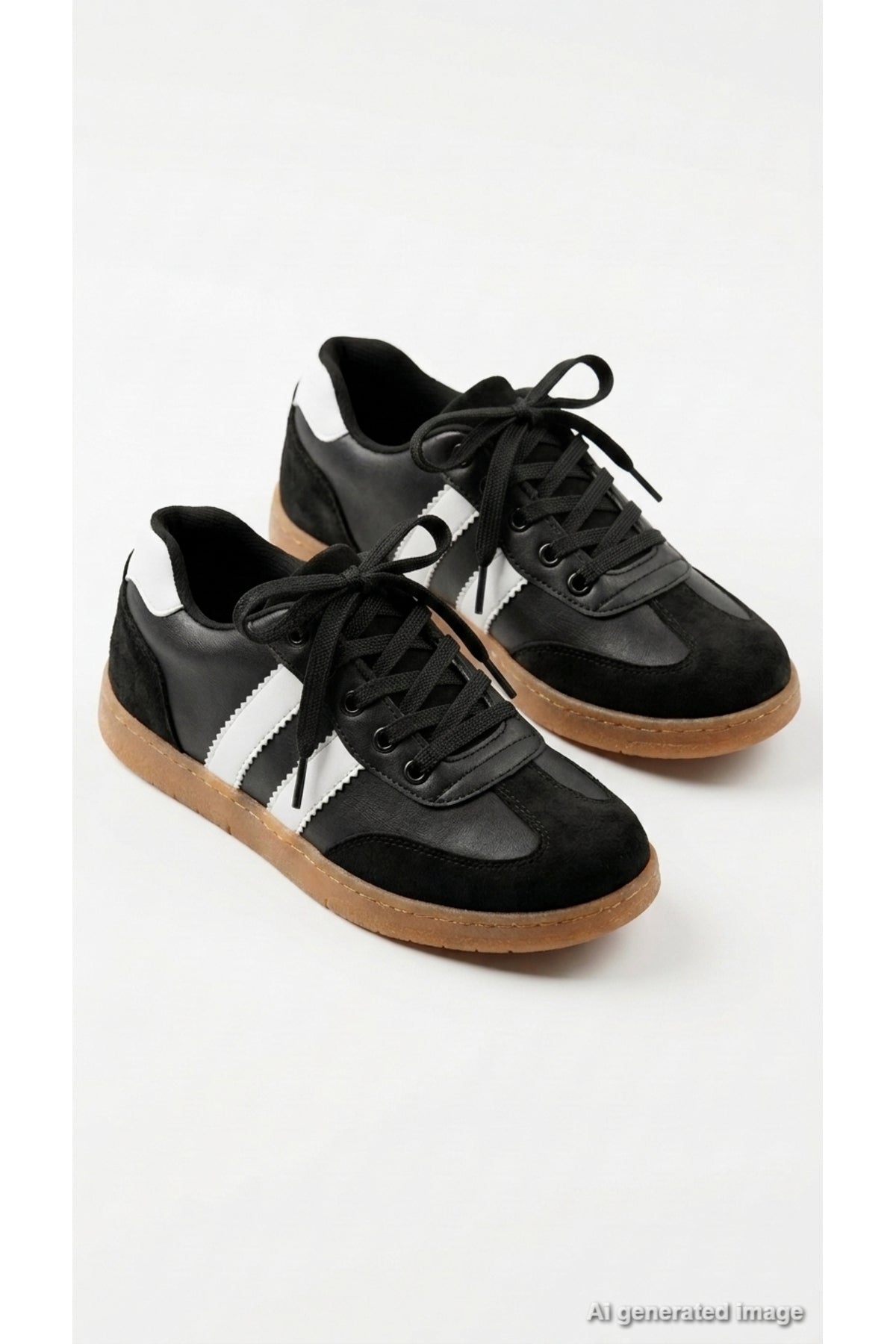 Eysha Sylqra Siyah Süet Kadın Sneaker