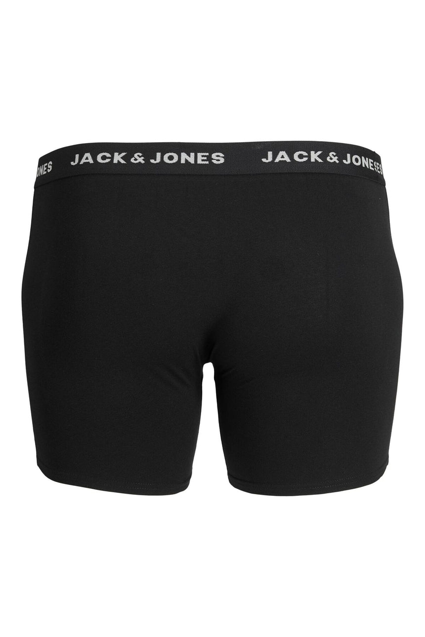 JACK&JONES JACBASIC TRUNKS 7 PACK NOOS PLS 12268845 - Siyah