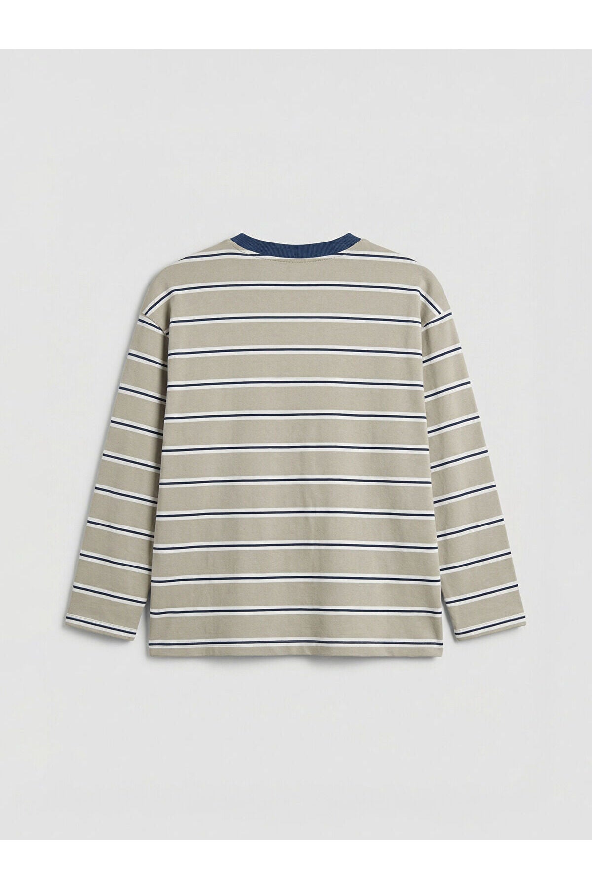 LC Waikiki Çocuk 2'li Uzun Kollu T-Shirt S6LT83B1 - Açık Gri