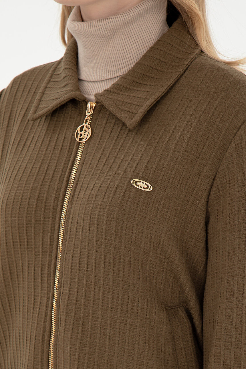 US POLO ASSN BAYAN SWEATSHİRT 1944466 - Koyu Yeşil