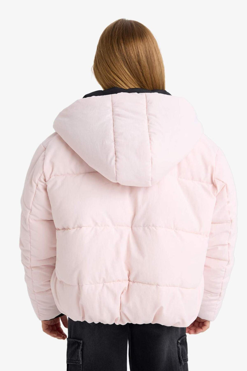 Defacto Çocuk Mont F3512A8 - Açık Pembe