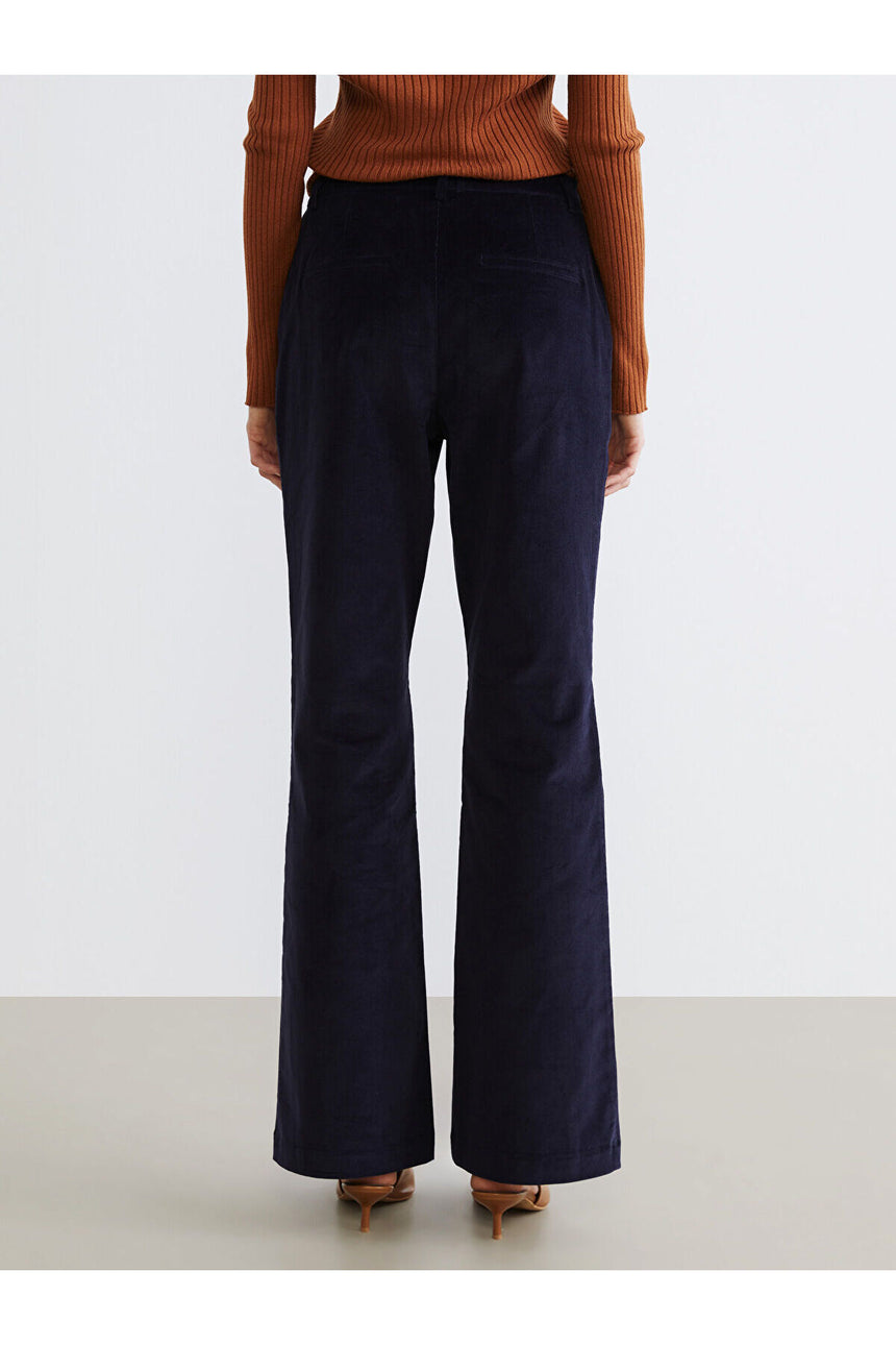 LC Waikiki Kadın Oversize Pantolon W5ER19I8 - Koyu Lacivert