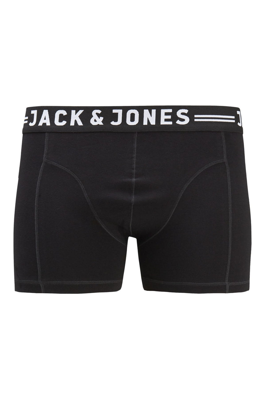 JACK&JONES JACHUEY TRUNKS 5 PACK NOOS PLS 12147591 - Siyah