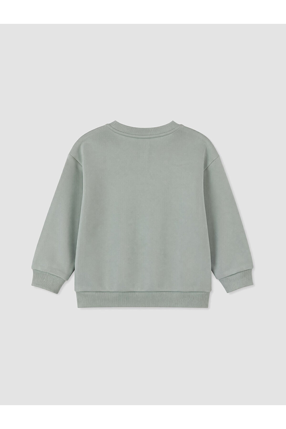 LC Waikiki Erkek Bebek Sweatshirt Pantolon Takımı W64217D1 - Pastel Yeşil