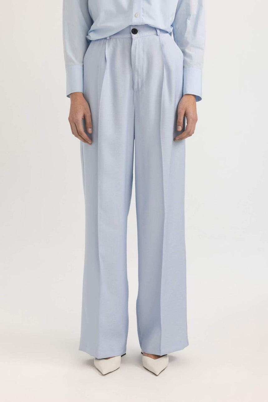Defacto Kadın Trousers C5029Ax - Mavi