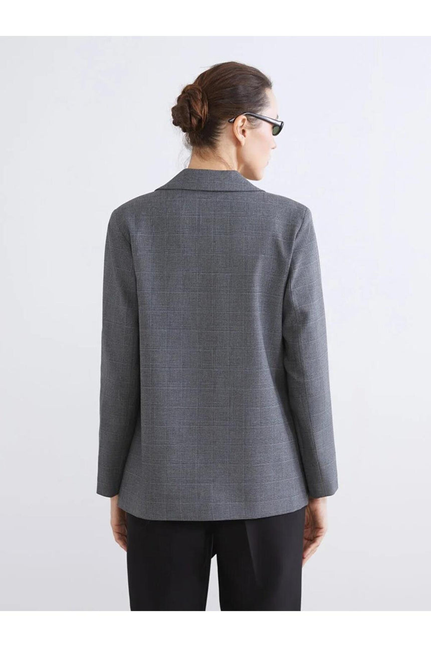 LC Waikiki Kadın Blazer Ceket W5JR25B8 - Gri