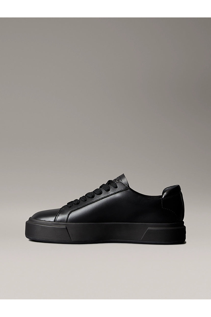 Calvin Klein Kadın BASKET CUPS LACEUP LTH ML YW0YW01945 - Siyah