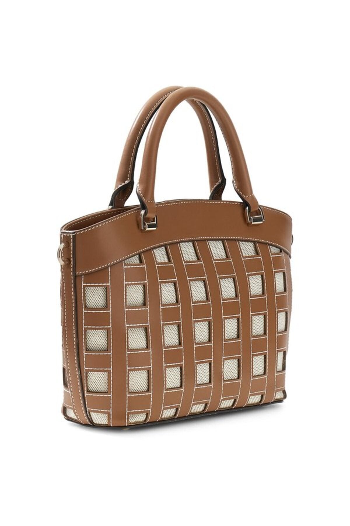 Guess Frankie Girlfriend Kadın Satchel El Çantası HWWG9736050 - Kahverengi