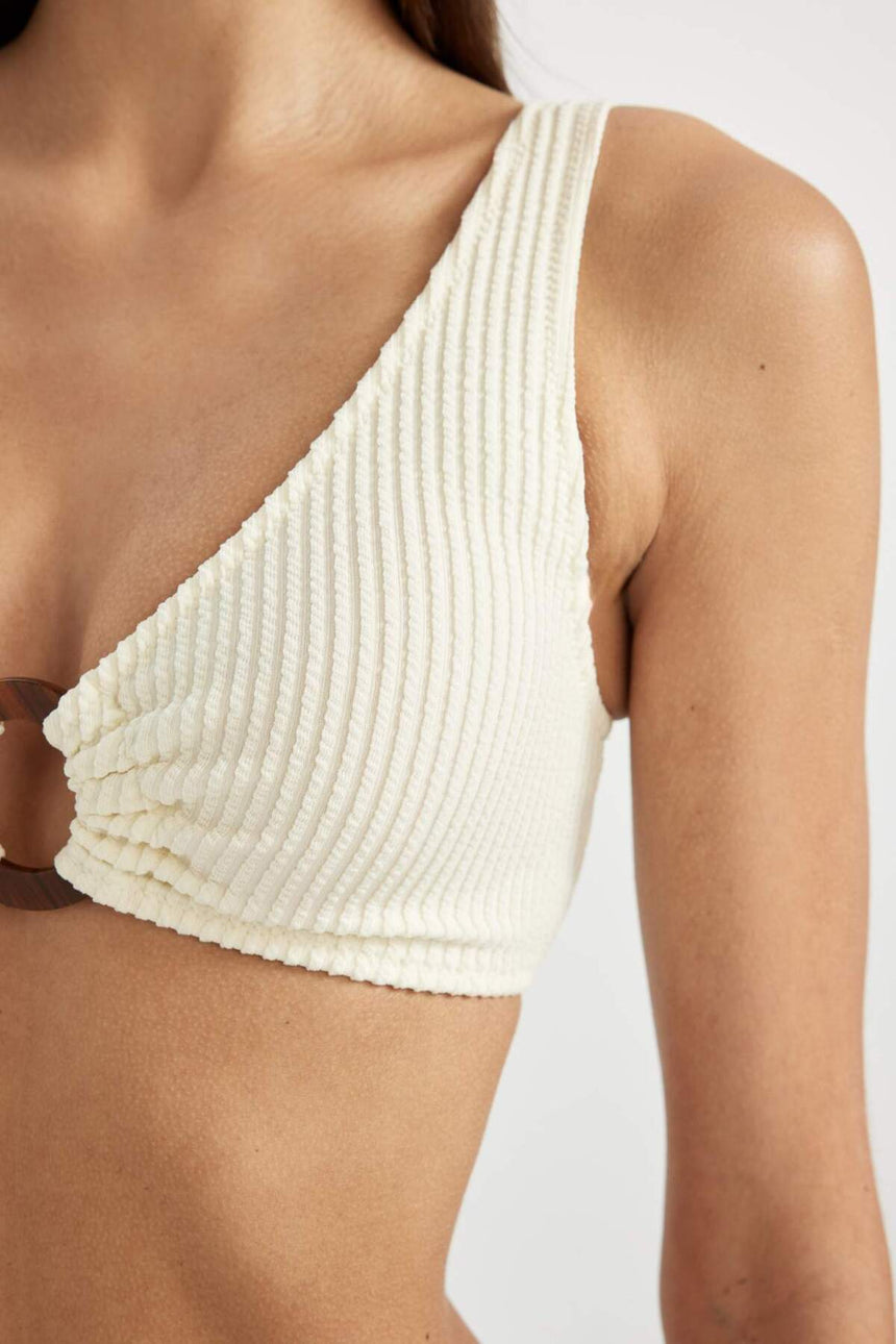 DeFacto Kadın Bikini Üstü B6903AX - Ekru
