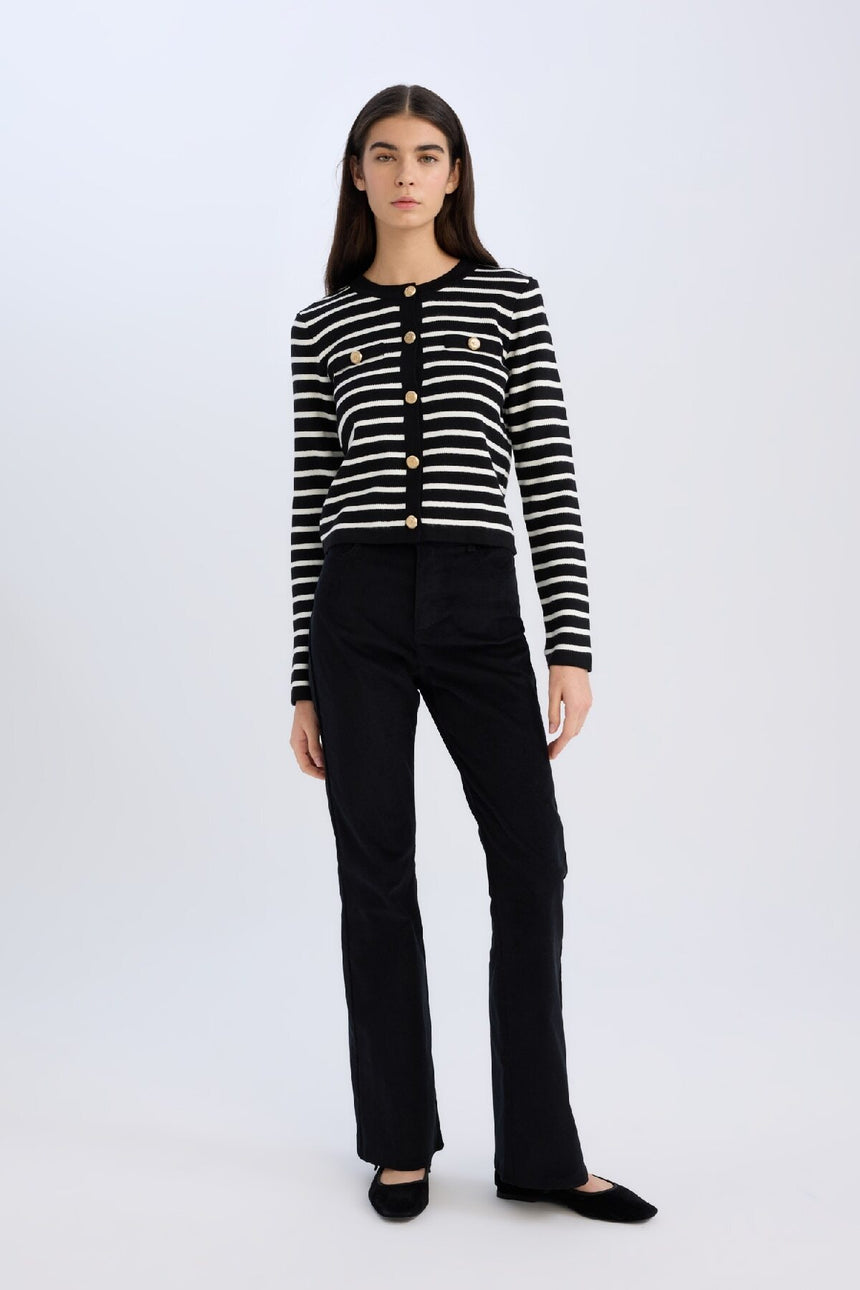 DeFacto Kadın Oversize Pantolon S0612AZ - Siyah