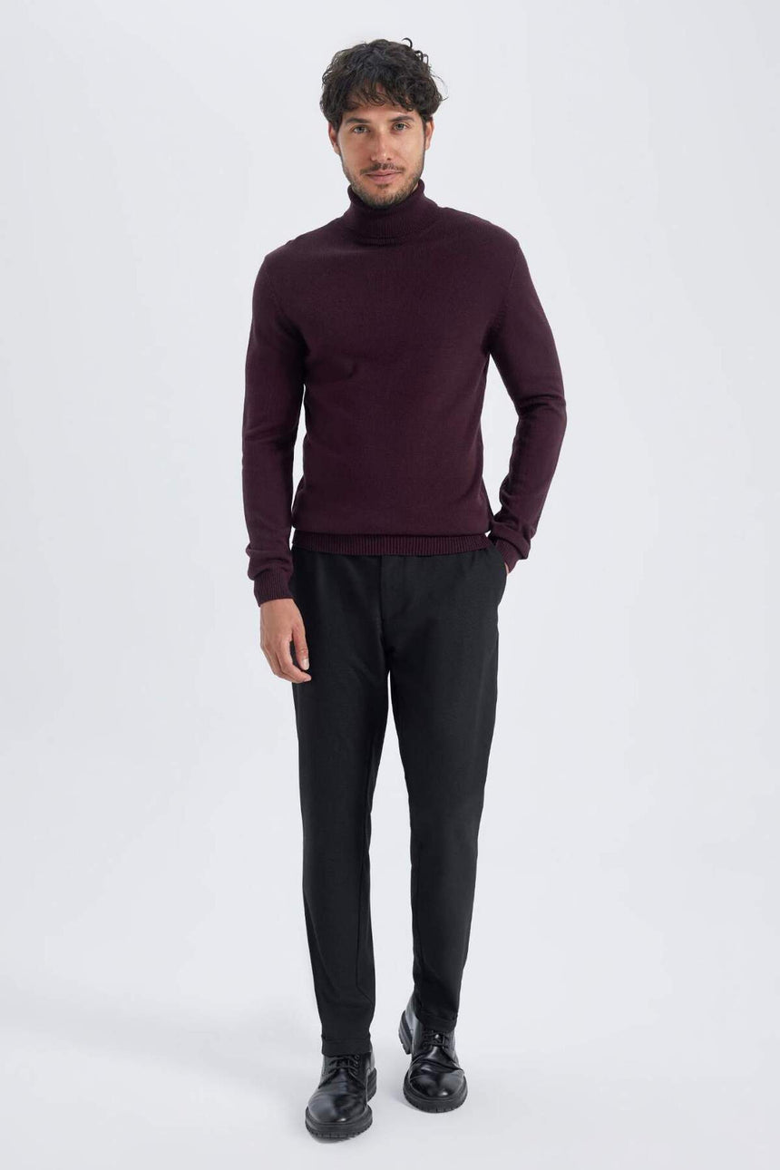 DeFacto Erkek Kazak R1124AZ - Bordo