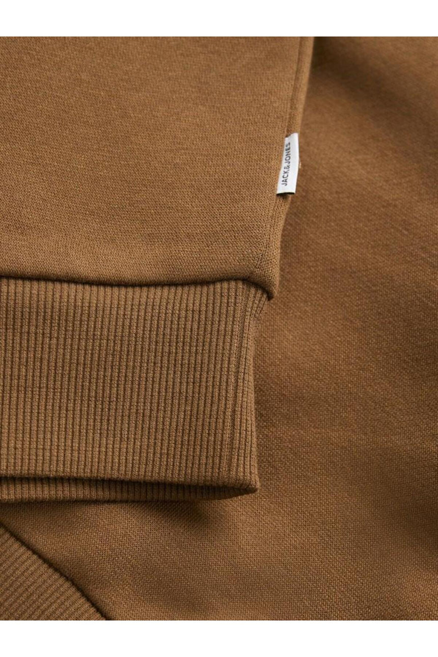 JACK&JONES SWEAT 12250747 - Kahverengi/ Turuncu