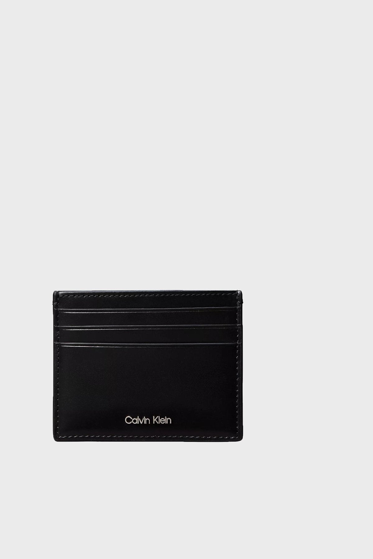 Calvin Klein Raised Cardholder Erkek Kartlık LV04D1230G - Siyah