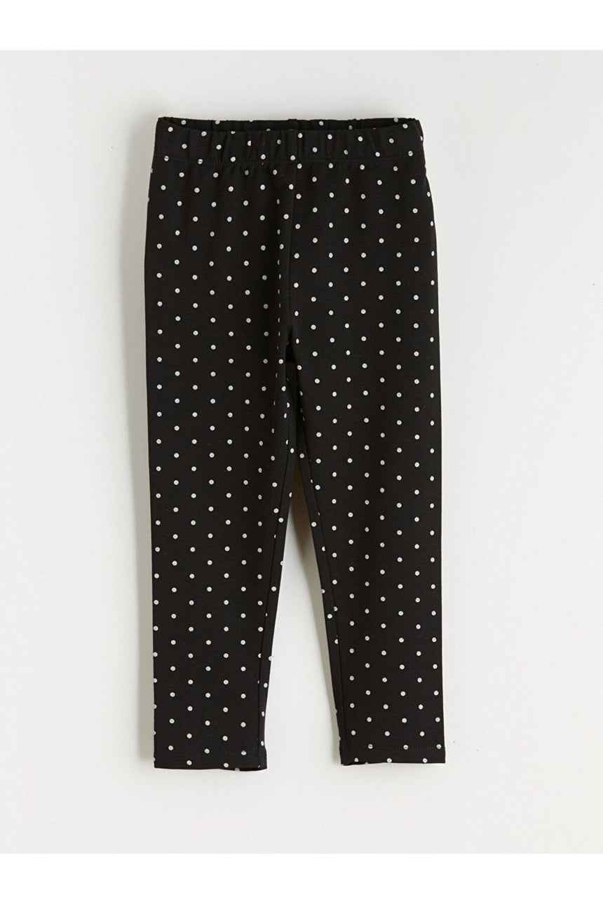 LC Waikiki Çocuk Slim Fit Tayt W5NA89B1 - Siyah