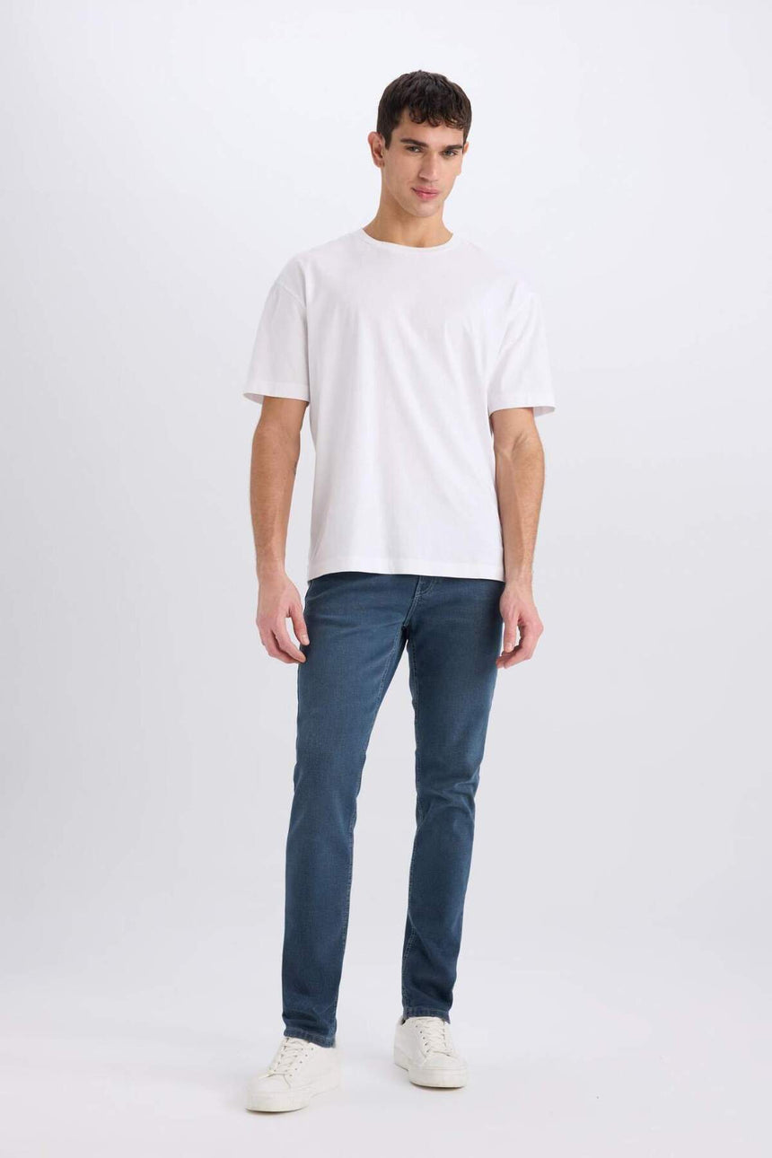 Defacto Erkek Denim B3622AX - Mavi/Gri