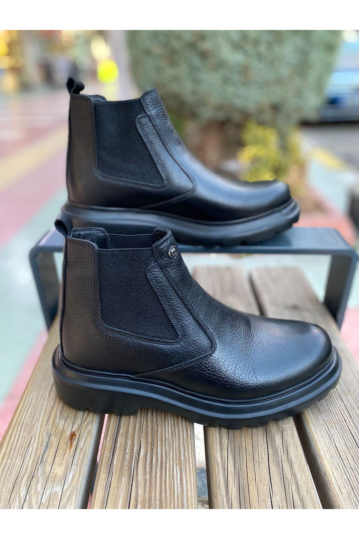 Pierre Cardin Erkek Bot 90-Ö420 - Siyah