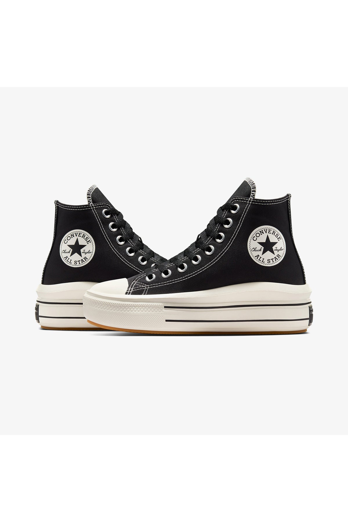 Converse Chuck Taylor All Star Move Unisex Sneaker A12585C - Siyah