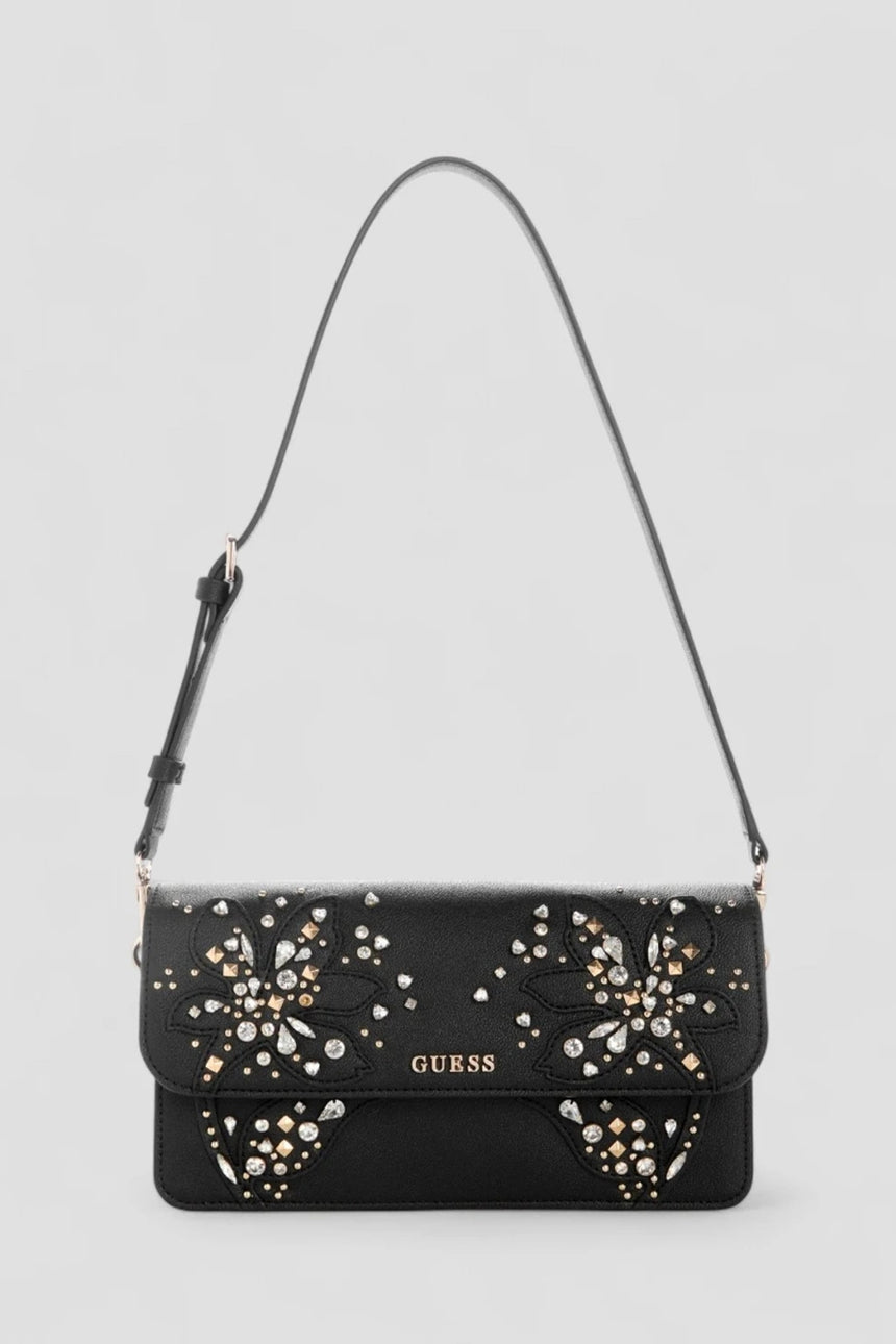 GUESS KADIN SADIE FLAP SHOULDER HWEB8118190 - Mavi