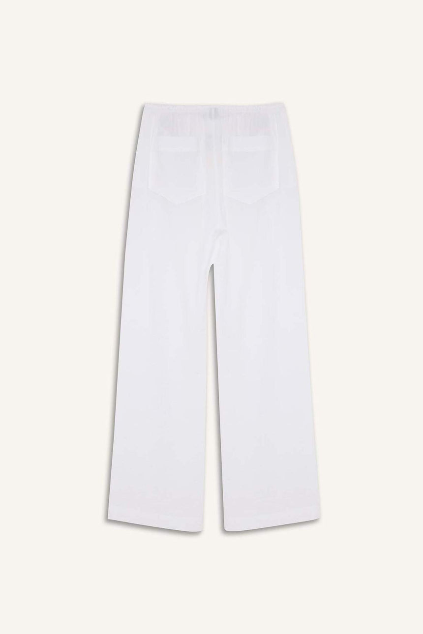 Defacto Kadın Trousers F2662Ax - Beyaz