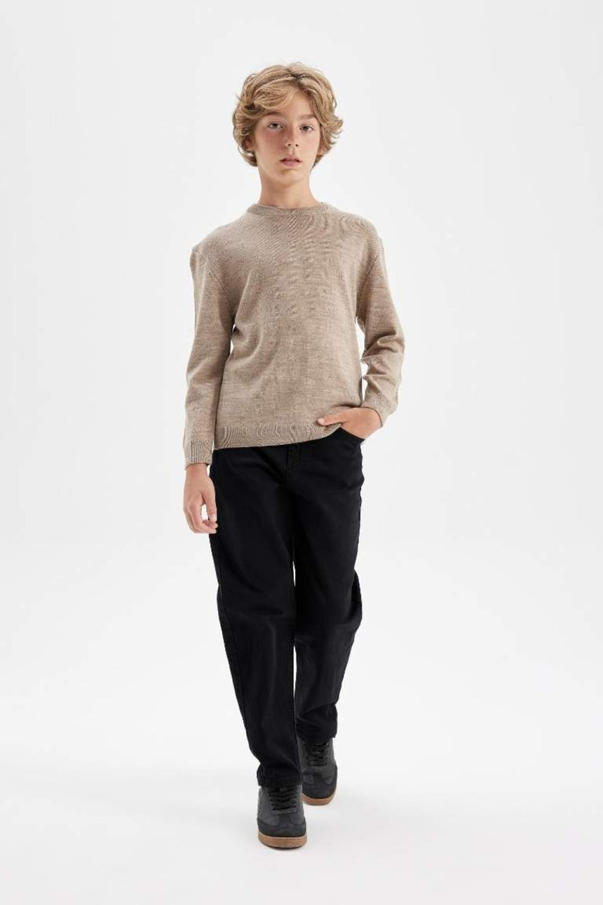 Defacto Çocuk Pullover A4992A8 - Bej
