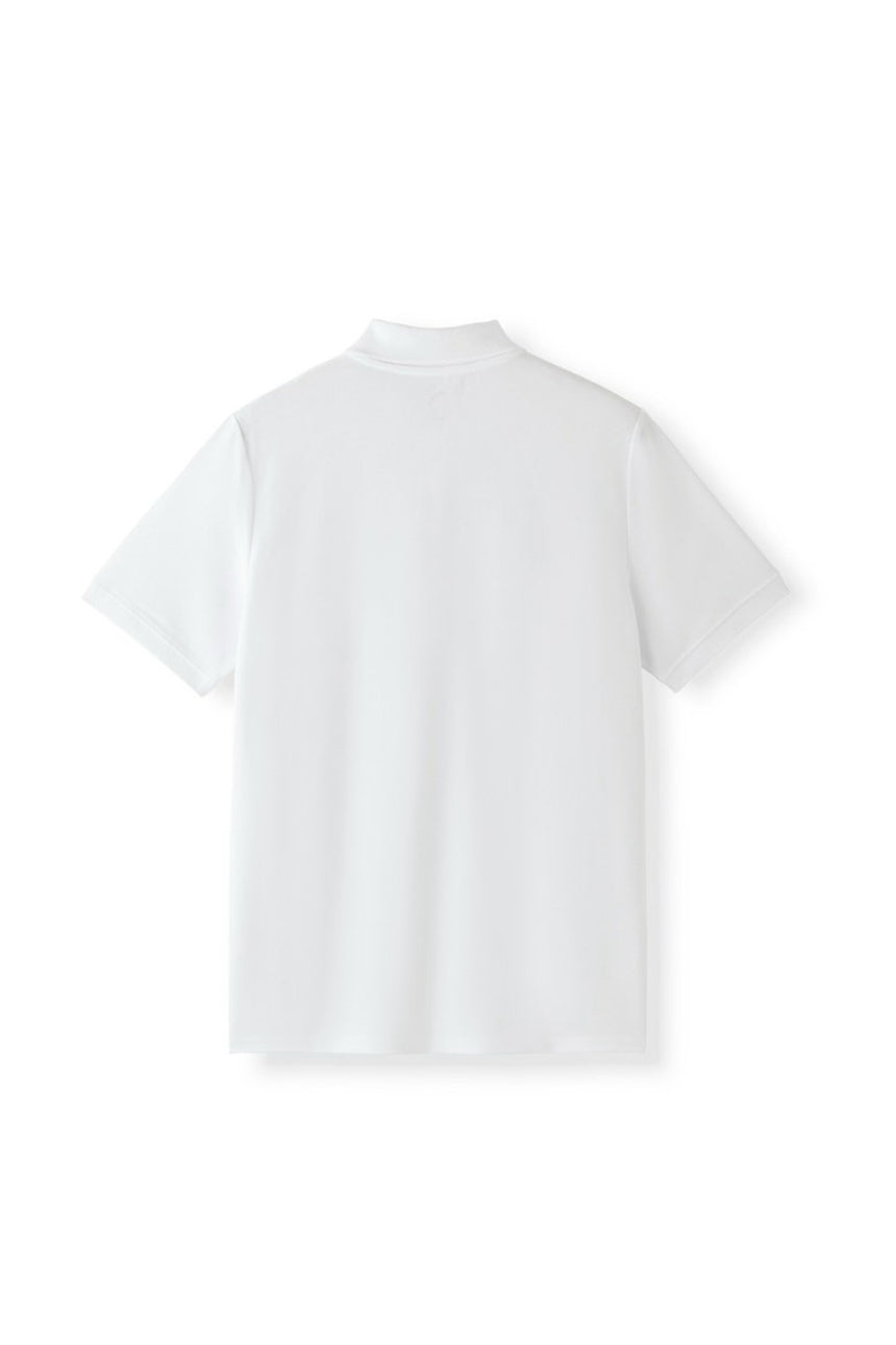 Galatasaray 78682727 Erkek Polo Yaka T-Shirt - Beyaz