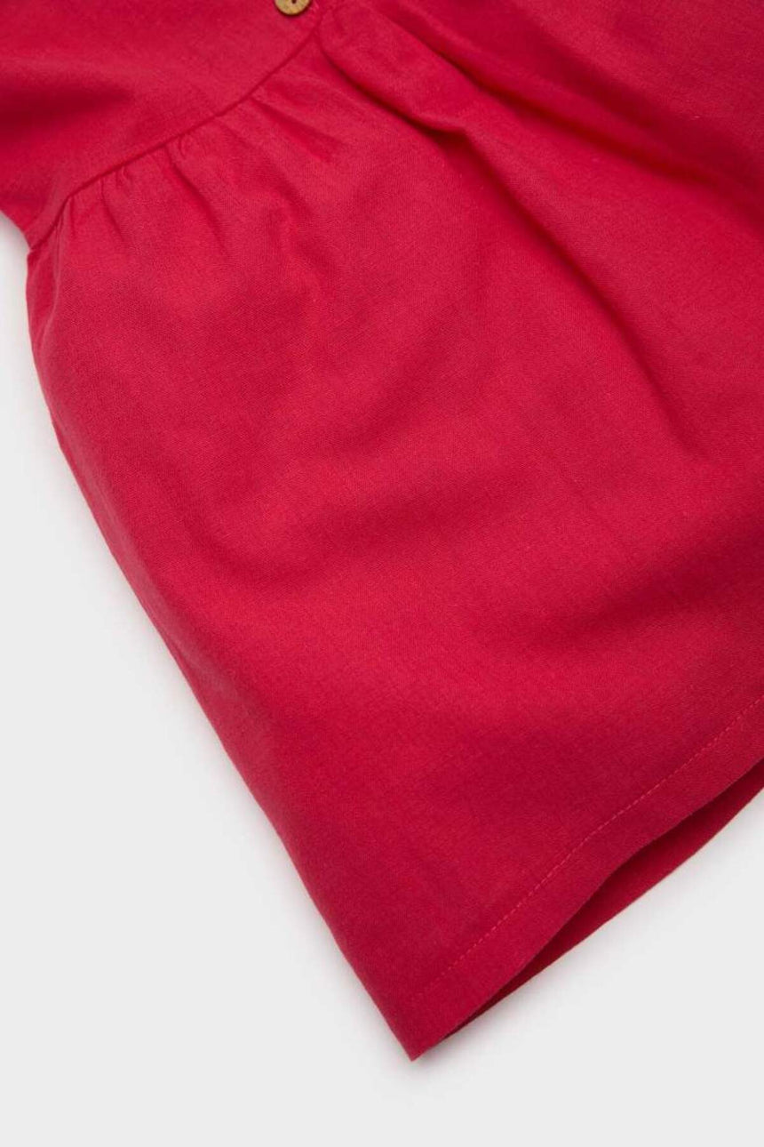 Defacto Çocuk Woven Dress Z7402A2 - Kırmızı