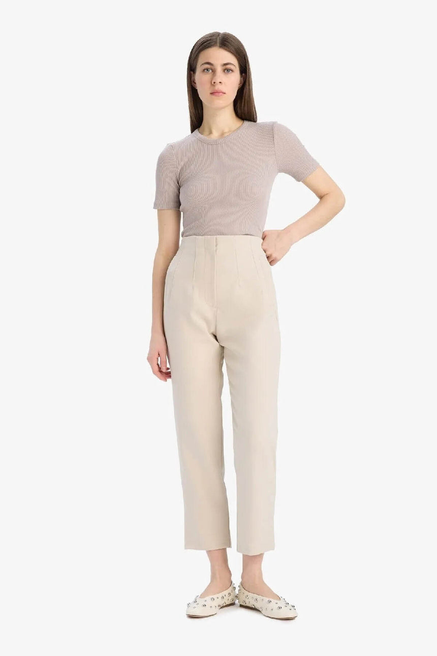 Defacto Kadın Woven Bottom C2466Ax - Kahverengi / Kum Beji