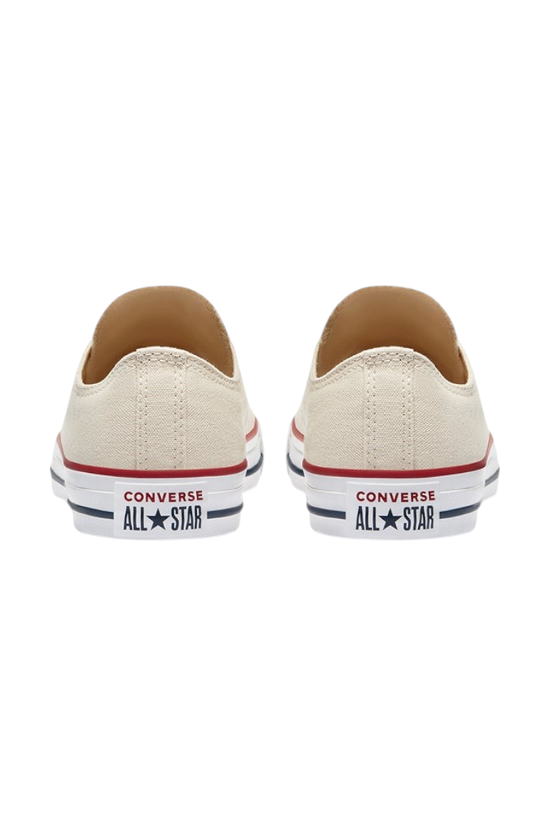 Sporline Converse Chuck Taylor All Star krem rengi pamuklu erkek sneaker ayakkabı arka görünüm