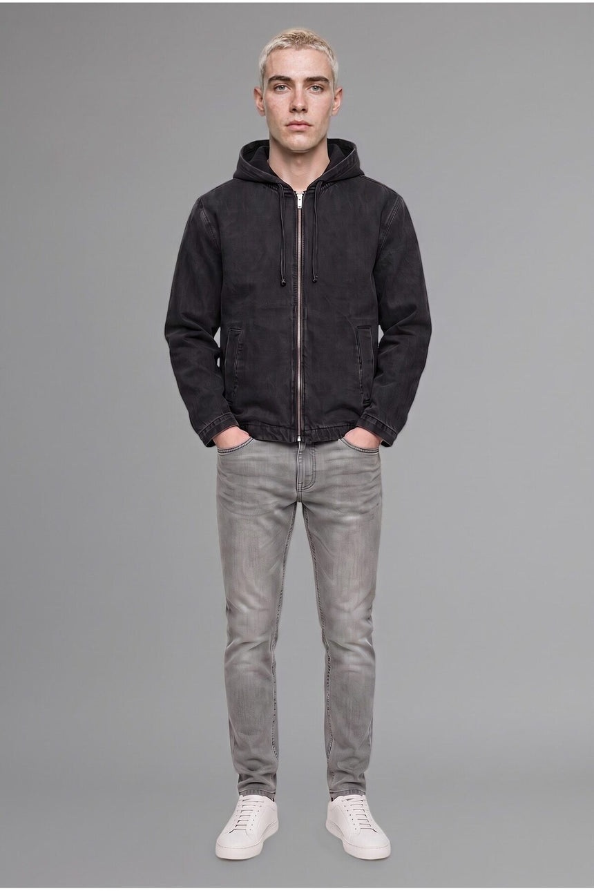DeFacto Erkek Slim Fit Jean Pantolon D0027AX - Gri