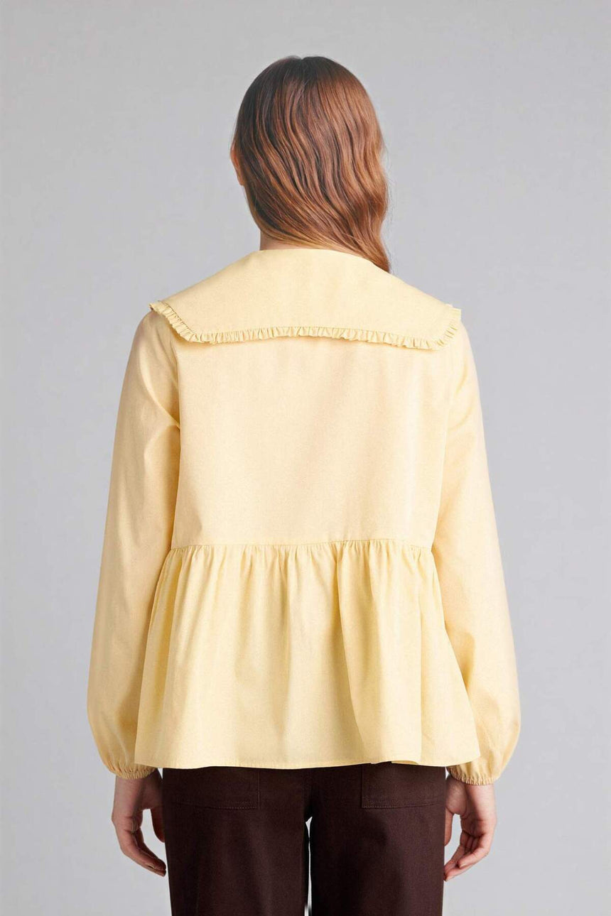 Defacto Kadın Long Sleeve Tunic H0279AX - Açık Sarı
