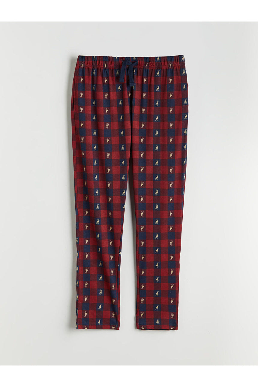 LC Waikiki Erkek Pijama Takımı W5FM78D8 - Koyu Lacivert