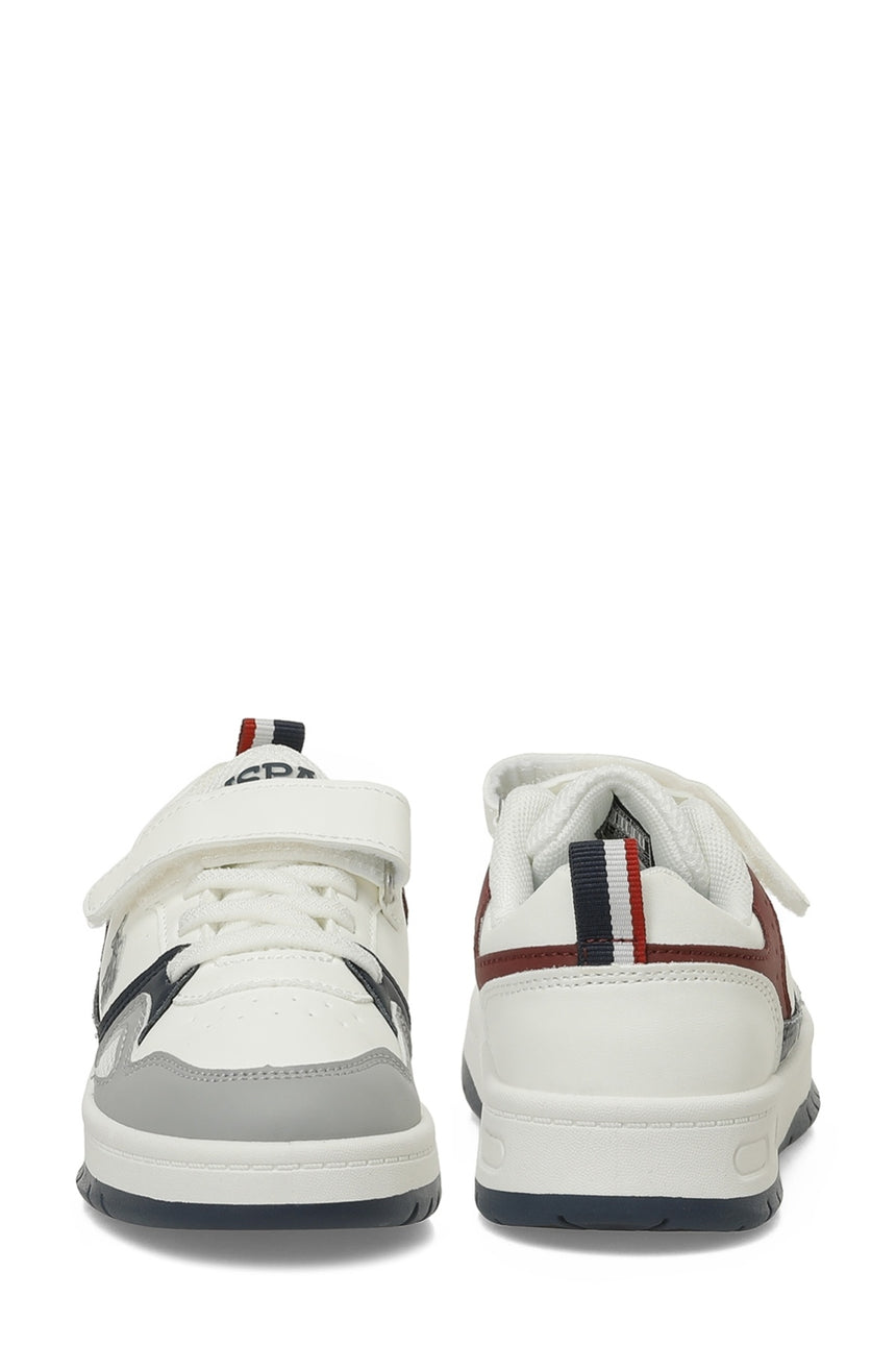 U.S. Polo Assn. Eny Erkek Çocuk Sneaker - Beyaz / Lacivert