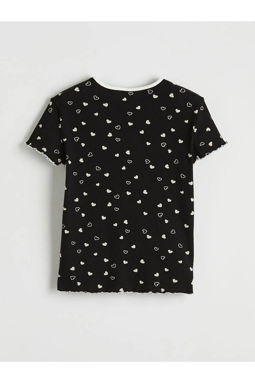 LC Waikiki Çocuk Pijama Takımı S6C065B4 - Siyah